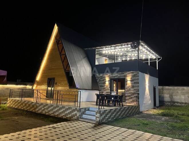 4 otaqlı həyət evi/bağ evi - Qax - 150 m² (4)