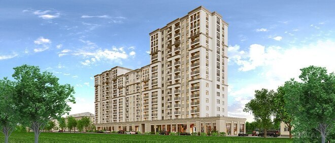 1-комн. новостройка - пос. Бакиханова - 60.4 м² (1)