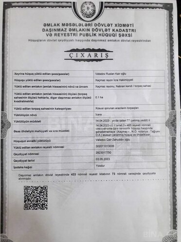 Участок - Хачмаз - 10 сот (8)