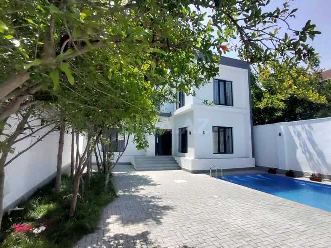 4 otaqlı həyət evi/bağ evi - Mərdəkan q. - 170 m² (2)