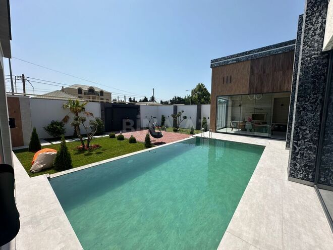 4 otaqlı həyət evi/bağ evi - Mərdəkan q. - 220 m² (2)
