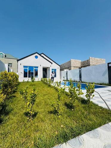 4 otaqlı həyət evi/bağ evi - Şağan q. - 100 m² (1)