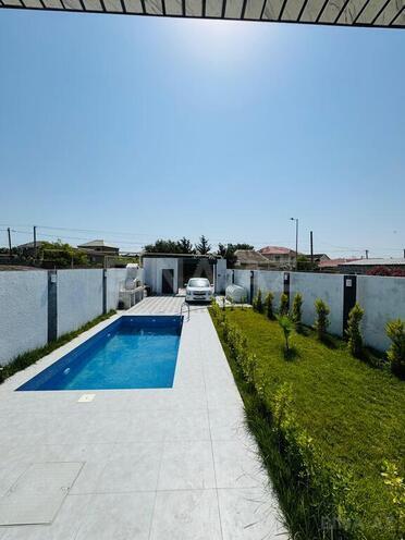 4 otaqlı həyət evi/bağ evi - Şağan q. - 100 m² (12)