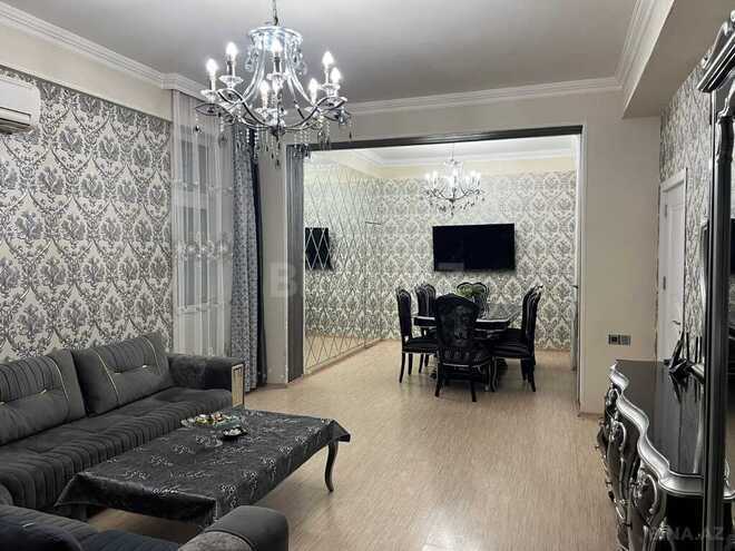 3 otaqlı yeni tikili - Şah İsmayıl Xətai m. - 102 m² (2)