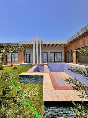 5 otaqlı həyət evi/bağ evi - Mərdəkan q. - 200 m² (2)