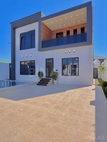 5 otaqlı həyət evi/bağ evi - Şüvəlan q. - 210 m² (1)