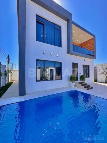 5 otaqlı həyət evi/bağ evi - Şüvəlan q. - 210 m² (2)