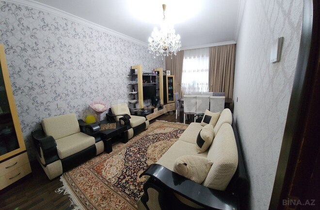 3 otaqlı yeni tikili - Yeni Günəşli q. - 61.1 m² (3)