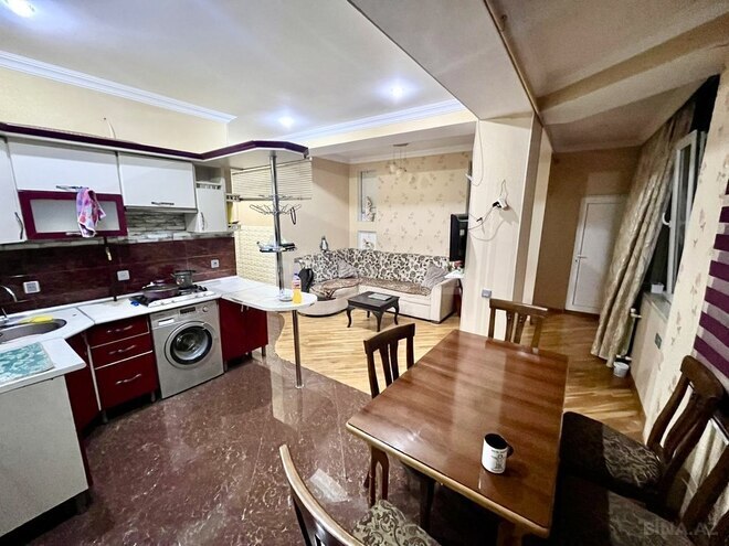 3 otaqlı yeni tikili - İnşaatçılar m. - 70 m² (7)
