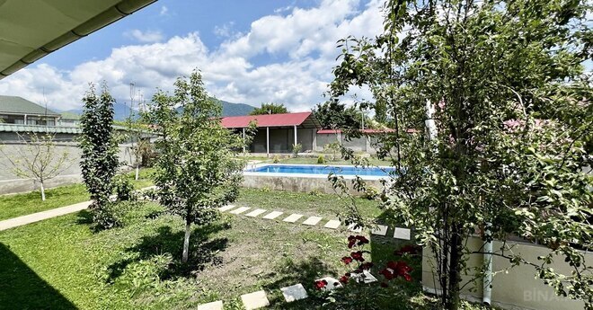 4 otaqlı həyət evi/bağ evi - Qəbələ - 160 m² (17)