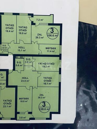 5-комн. новостройка - м. Ичеришехер - 240 м² (9)
