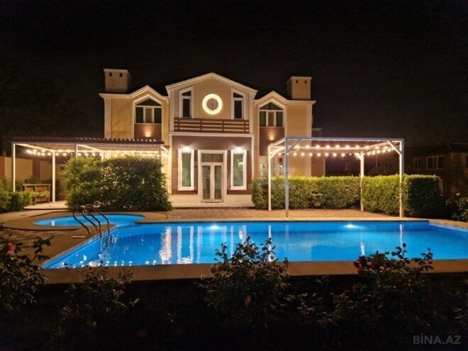 5 otaqlı həyət evi/bağ evi - Mərdəkan q. - 350 m² (2)