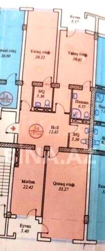 3 otaqlı yeni tikili - Nərimanov r. - 157 m² (6)