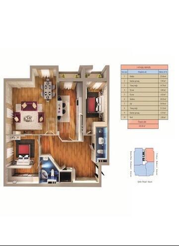 3-комн. новостройка - м. Нариман Нариманов - 143 м² (4)