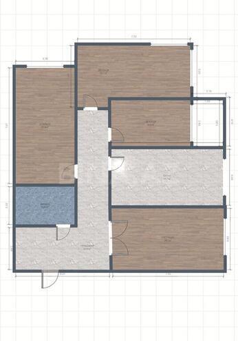 3-комн. новостройка - м. Гянджлик - 140 м² (10)