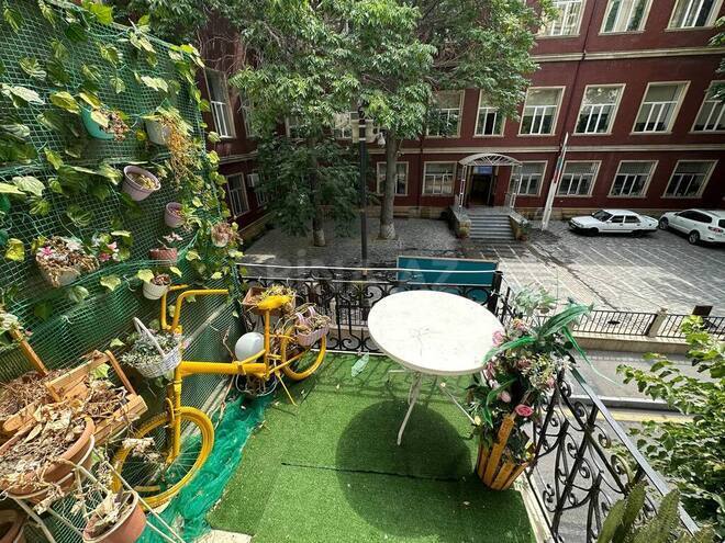 3 otaqlı köhnə tikili - Sahil m. - 100 m² (2)