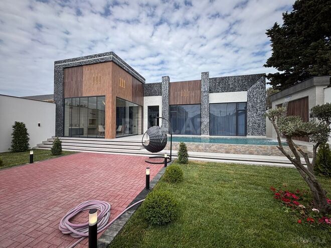 5 otaqlı həyət evi/bağ evi - Mərdəkan q. - 220 m² (1)