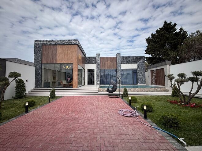 5 otaqlı həyət evi/bağ evi - Mərdəkan q. - 220 m² (5)