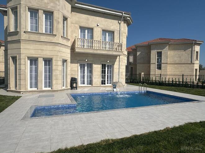 6 otaqlı həyət evi/bağ evi - Nardaran q. - 250 m² (1)