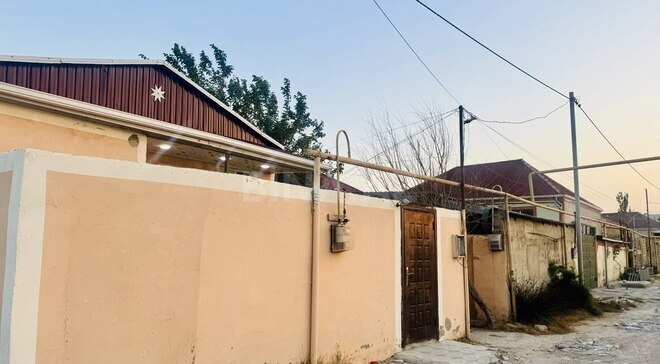 3 otaqlı həyət evi/bağ evi - Hövsan q. - 65 m² (1)