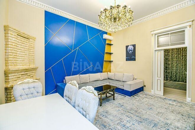 3 otaqlı köhnə tikili - Sahil m. - 92 m² (2)