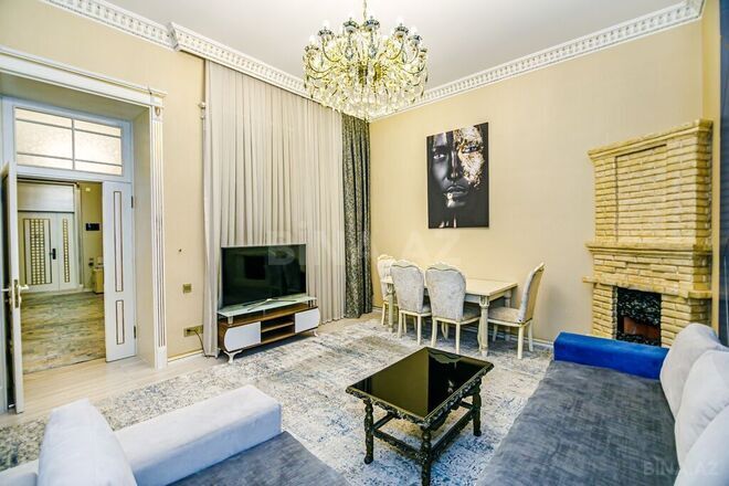 3 otaqlı köhnə tikili - Sahil m. - 92 m² (4)