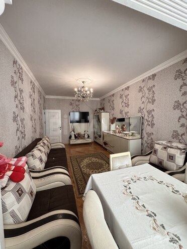 3 otaqlı köhnə tikili - Yeni Günəşli q. - 85 m² (5)