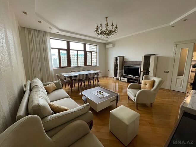 3 otaqlı yeni tikili - Şah İsmayıl Xətai m. - 140 m² (1)