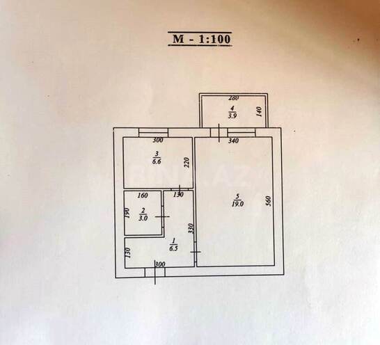 1 otaqlı köhnə tikili - Elmlər Akademiyası m. - 39 m² (14)