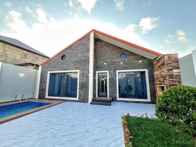 4 otaqlı həyət evi/bağ evi - Mərdəkan q. - 150 m² (1)