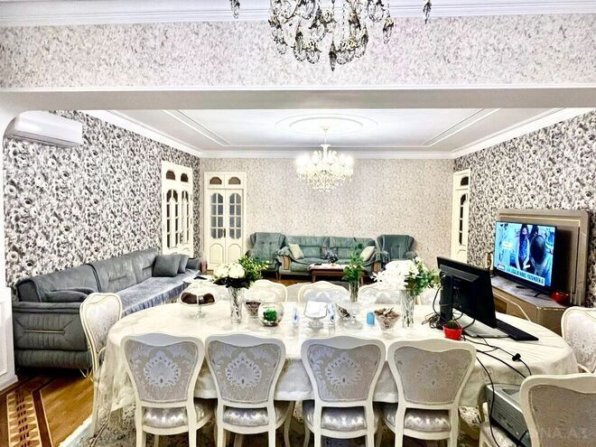 4 otaqlı yeni tikili - Nəriman Nərimanov m. - 150 m² (3)