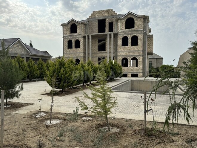 9 otaqlı həyət evi/bağ evi - Nardaran q. - 850 m² (2)