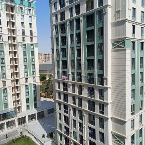 3 otaqlı yeni tikili - Nəriman Nərimanov m. - 130 m² (4)