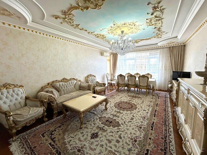 4 otaqlı yeni tikili - Şah İsmayıl Xətai m. - 130 m² (3)