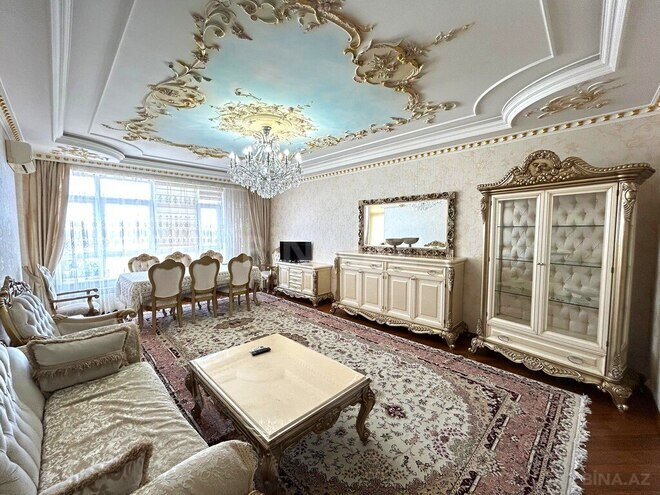 4 otaqlı yeni tikili - Şah İsmayıl Xətai m. - 130 m² (2)