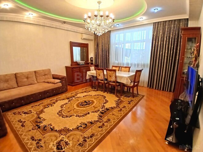 3 otaqlı yeni tikili - Qara Qarayev m. - 124 m² (1)
