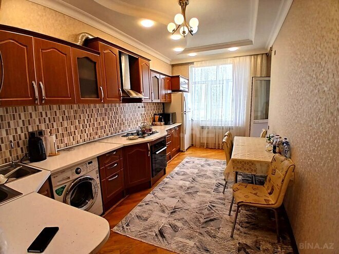 3 otaqlı yeni tikili - Qara Qarayev m. - 124 m² (9)