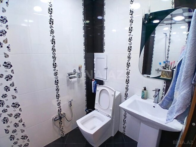 3 otaqlı yeni tikili - Qara Qarayev m. - 124 m² (24)