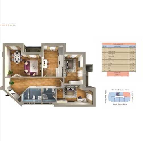 3 otaqlı yeni tikili - Nəriman Nərimanov m. - 130 m² (6)