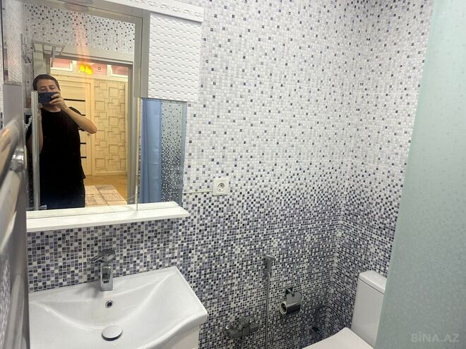 3 otaqlı yeni tikili - Qara Qarayev m. - 105 m² (12)
