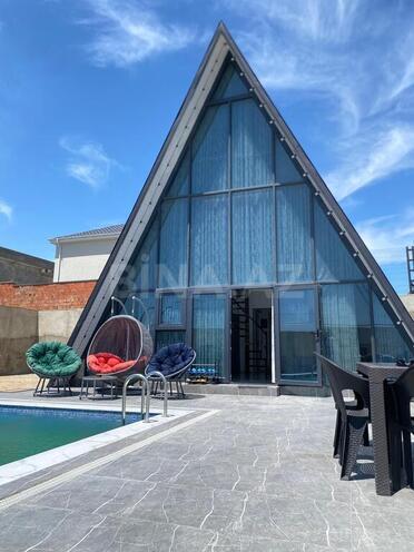 4 otaqlı həyət evi/bağ evi - Şüvəlan q. - 200 m² (5)