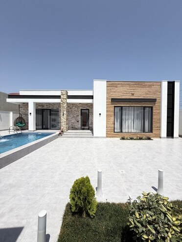 4 otaqlı həyət evi/bağ evi - Mərdəkan q. - 165 m² (1)