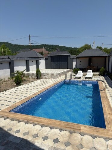 4 otaqlı həyət evi/bağ evi - Qəbələ - 120 m² (23)