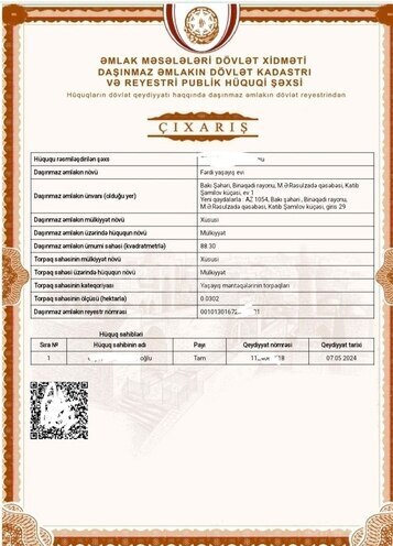3-комн. дом/дача - пос. М. Расулзаде - 100 м² (5)