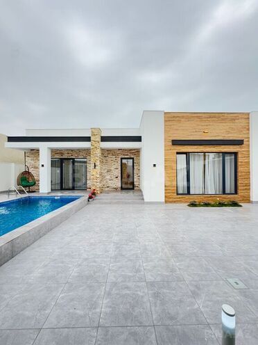 4 otaqlı həyət evi/bağ evi - Mərdəkan q. - 165 m² (1)