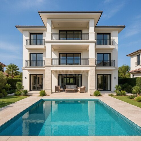 5 otaqlı həyət evi/bağ evi - Mərdəkan q. - 500 m² (1)