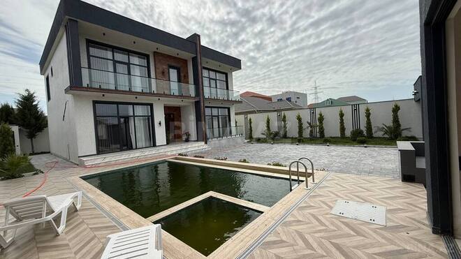 6 otaqlı həyət evi/bağ evi - Mərdəkan q. - 300 m² (1)