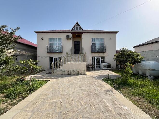 8 otaqlı həyət evi/bağ evi - Xəzər r. - 270 m² (1)