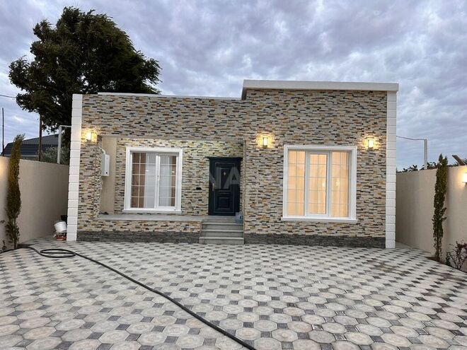 3 otaqlı həyət evi/bağ evi - Novxanı q. - 100 m² (2)