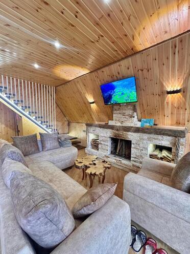 3 otaqlı həyət evi/bağ evi - Qəbələ - 160 m² (12)